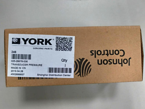 零件銷售：YORK 025-28678-006壓力傳送器