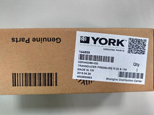 零件銷售：YORK 025W40088-000壓力傳送器